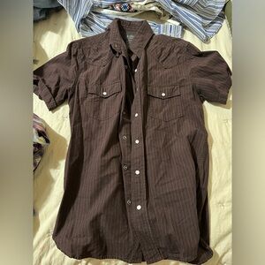NoBo short sleeve pearl snap